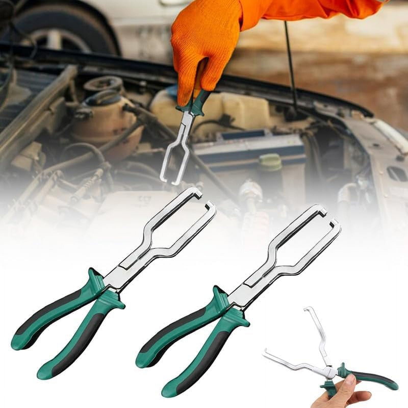 4Pcs Electrical Disconnect Pliers Set High Carbon Steel Fuel Line Professional Spark Plug Removal Automotive Hose