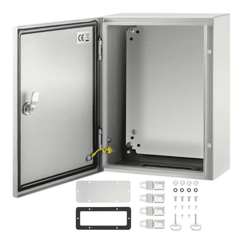 Electrical Enclosure 16' ×12' ×6'' Carbon Steel IP66 Junction Box