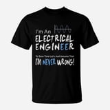Electrical Engineer Engineering For Father TShirt - Walmart.com