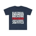 thumbnail image 1 of Electrical Engineer Miracle Worker not a job title Unisex T-shirt S-3XL, 1 of 2
