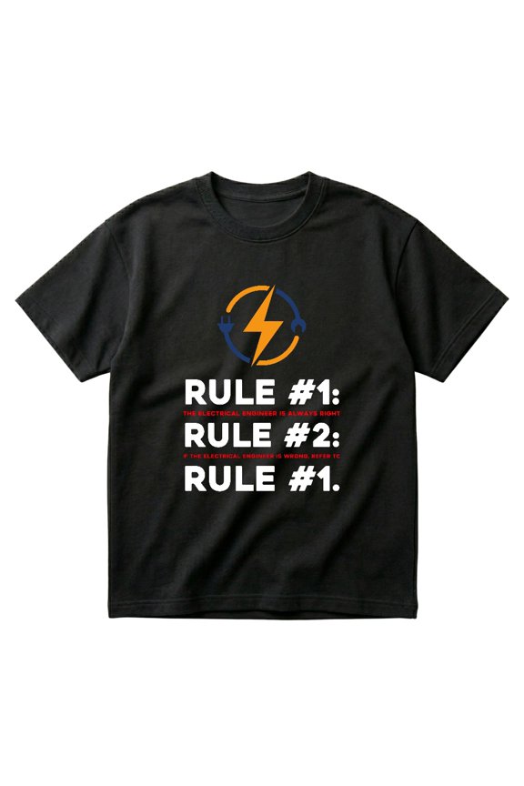 Electrical Engineer Rules Electrical Engineer Student Gift T-Shirts