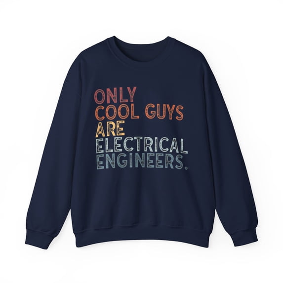 Electrical Engineer Sweatshirt Gifts Crew Neck Shirt Long Sleeve Unisex