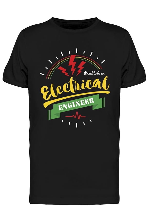 Electrical Engineer T-Shirt Men -Image by Shutterstock, Male Small