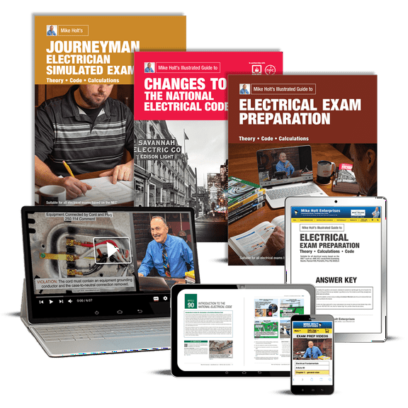 Electrical Exam Prep Course, Journeyman Intermediate 2023 NEC -- Mike Holt