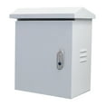 thumbnail image 1 of Electrical Junction Box Outdoor Waterproof Electrical Box Weatherproof Wall-Mounted Enclosure Large  Stainless Steel Project Box Utility Box, 1 of 6