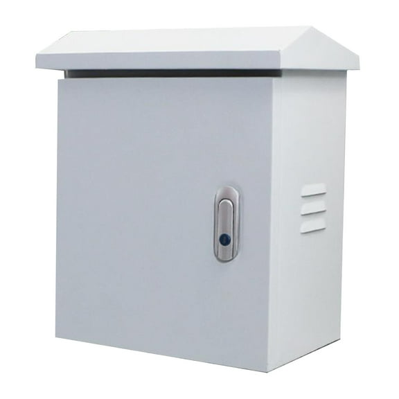 Electrical Junction Box Outdoor Waterproof Electrical Box Weatherproof Wall-Mounted Enclosure Large Stainless Steel Project Box Utility Box