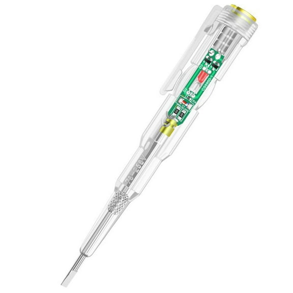Electrical Mains Phase Tester Screwdriver Test Pen For Voltage Live Circuit Q6V7