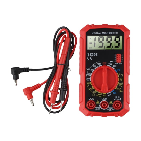 Electrical Multimeter Sz308 Tester Digital Multimeter Professional Tool LCD Display Voltage Meter Electrical Tester For Electric