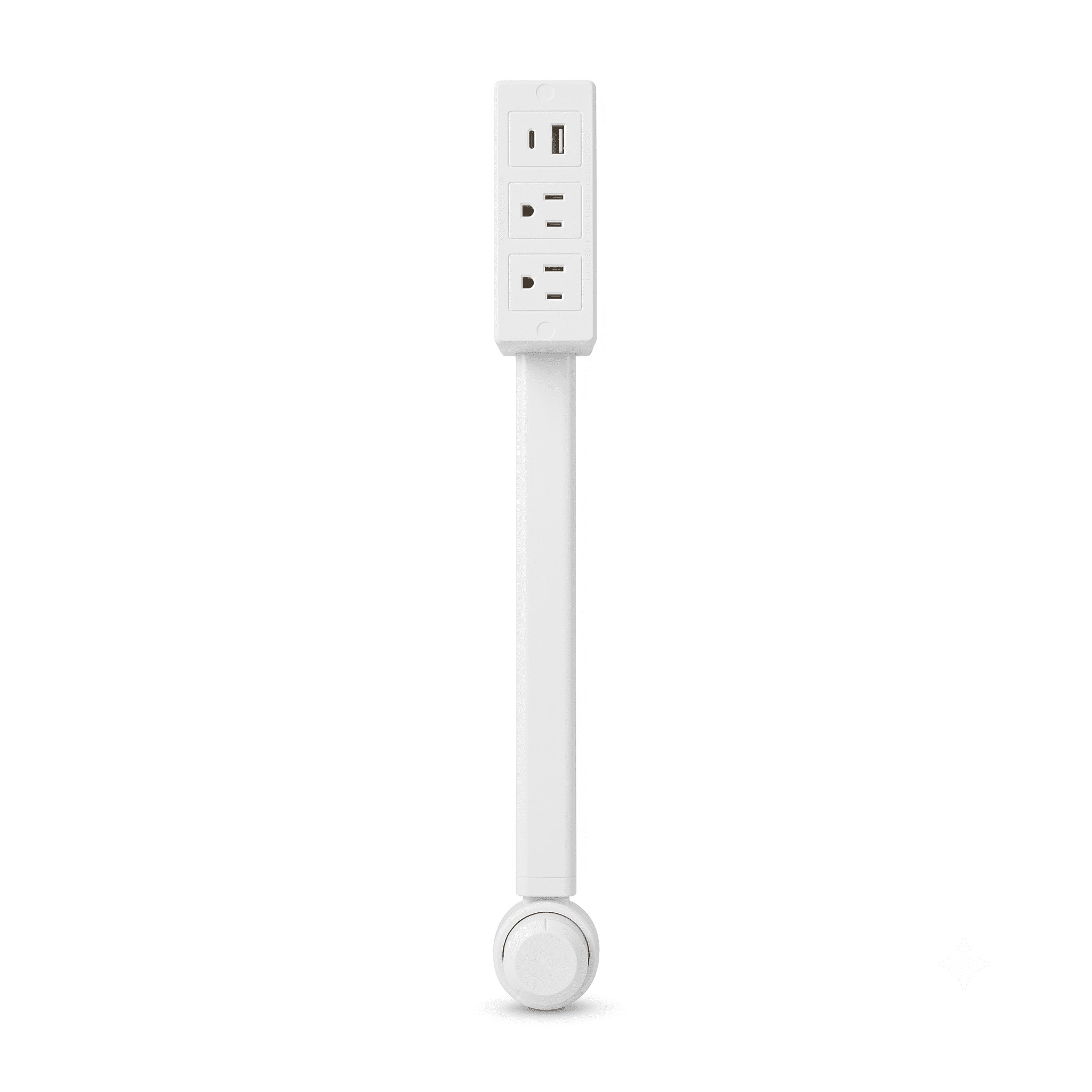 Typa A Outlet Electrical Outlet Extender with 2 Sockets, Type-C and Standard Usb ...