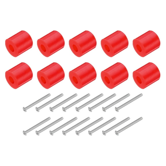 Electrical Outlet Spacers Extender Kit Include 16pcs 10mm Screw Spacers and 16pcs 1-1/2 Inch 6-32 Socket Screw