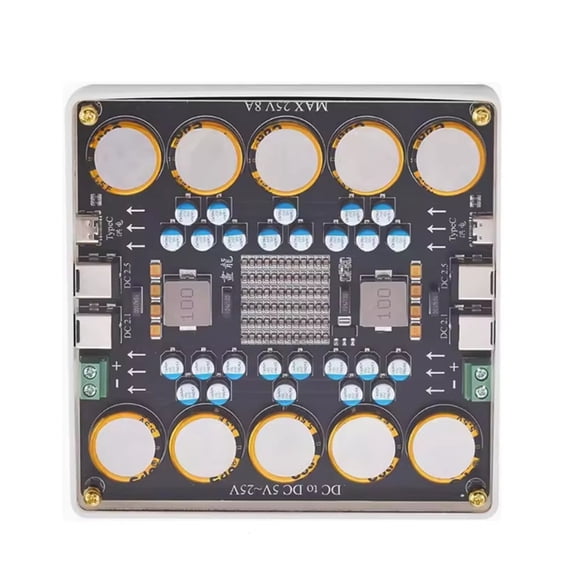 Electrical Processor 5V-25V 8A Flagship Level Electric Processor Power Purification Modules for Switching Power,1 * Electrical Processor Modules