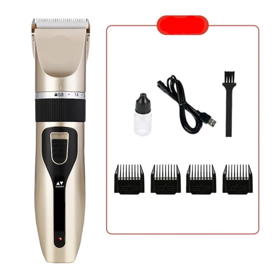 Electrical Professional Hair Clipper for Pets Silent Hair Cutter USB Rechargeable Pet Grooming ,Cordless Using