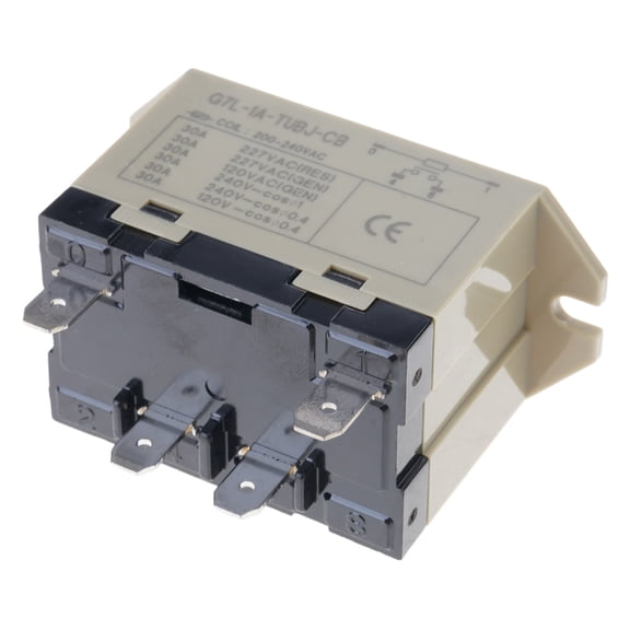 Electrical Relays Quick connection Terminals Button Flame Resistant Lighting Control Relays Suitable for HVAC Systems