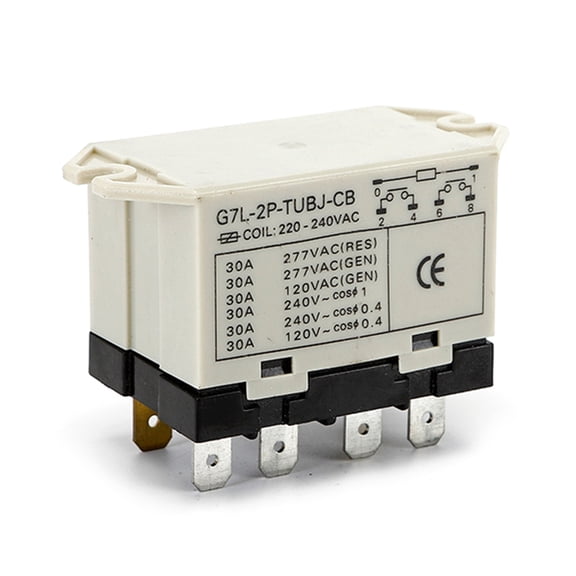 Electrical Relays Quick connection Terminals Test Button Flame Resistant Lighting Control Relays Suitable for HVAC Systems