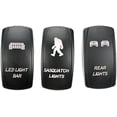 thumbnail image 1 of Dorman 84948 Light Bar, Sasquatch and Rear Lights Electrical Switch Rocker Covers, 1 of 1