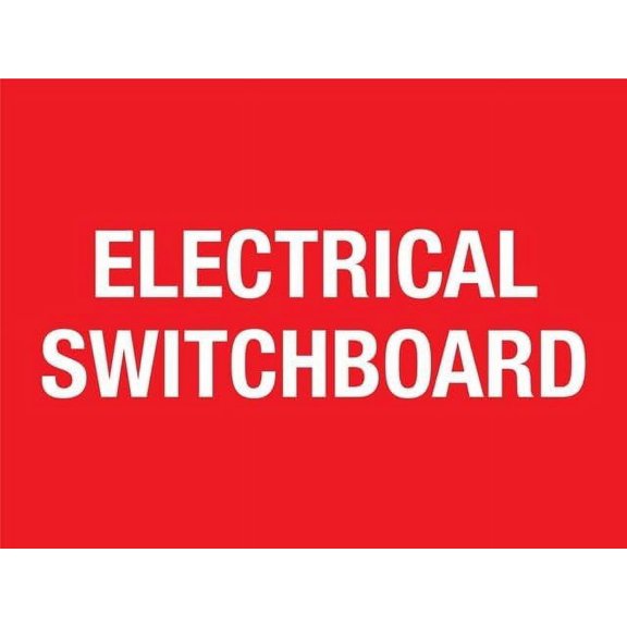 Electrical Switchboard Aluminum Sign Metal Tin Sign Style Funny Pool Signs Art 8 X 12 Inches For Home Wall Art Decor Metal Tin Sign