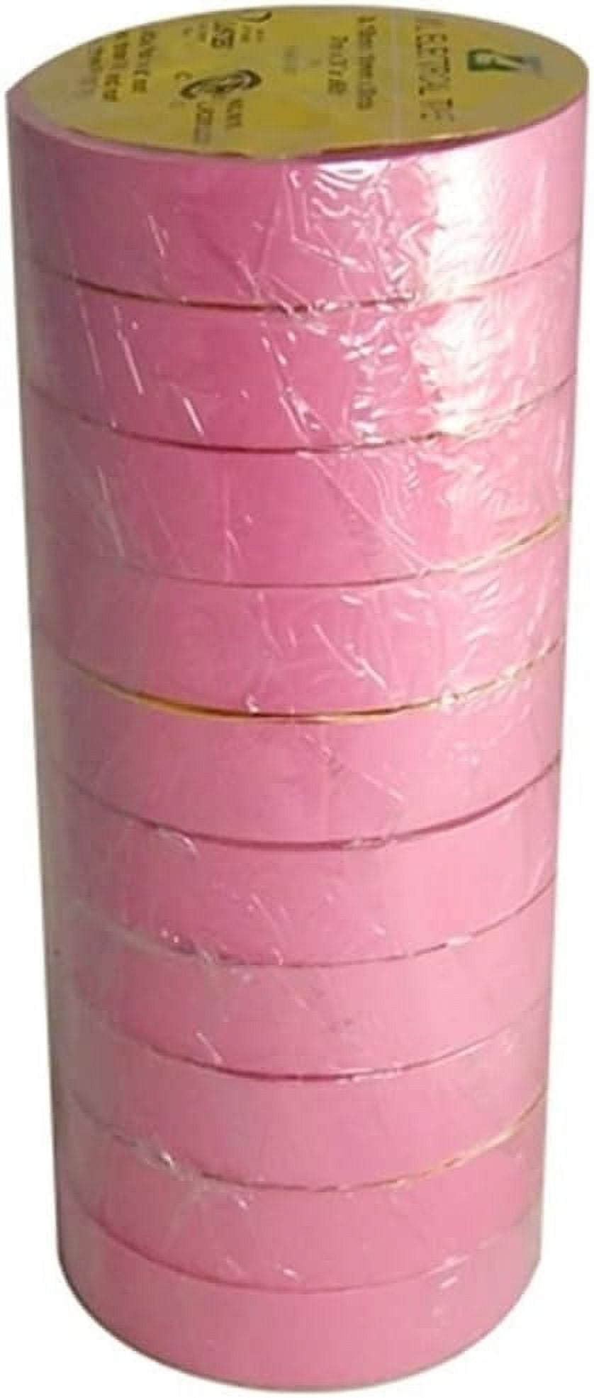Electrical Tape 3 4 X 66 UL CSA 10 Roll Pack Several Colors 