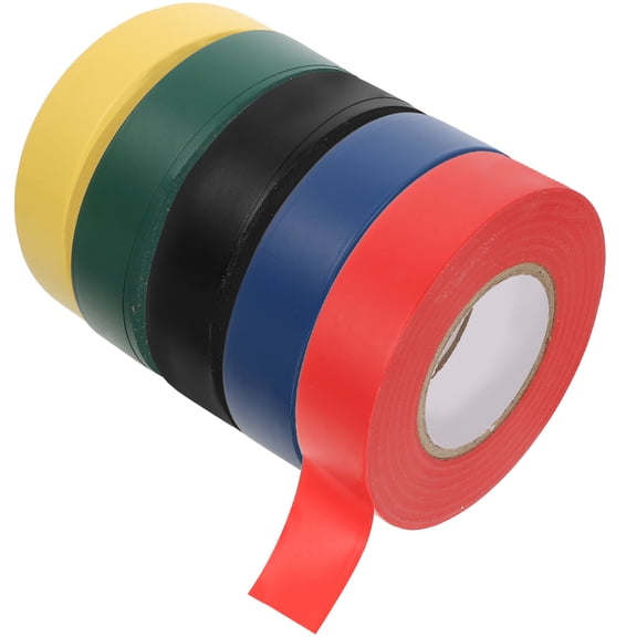 Electrical Tape Automotive Pinstriping 5 Pcs Multicolor Household Pvc Duct Wound Electrician Cohesive