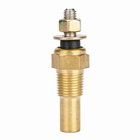 Electrical Temperature Sender, 1/8 NPT Water/Oil Temp Sending Sensor Unit Transmitter Sending Unit Temp Sensor for Car