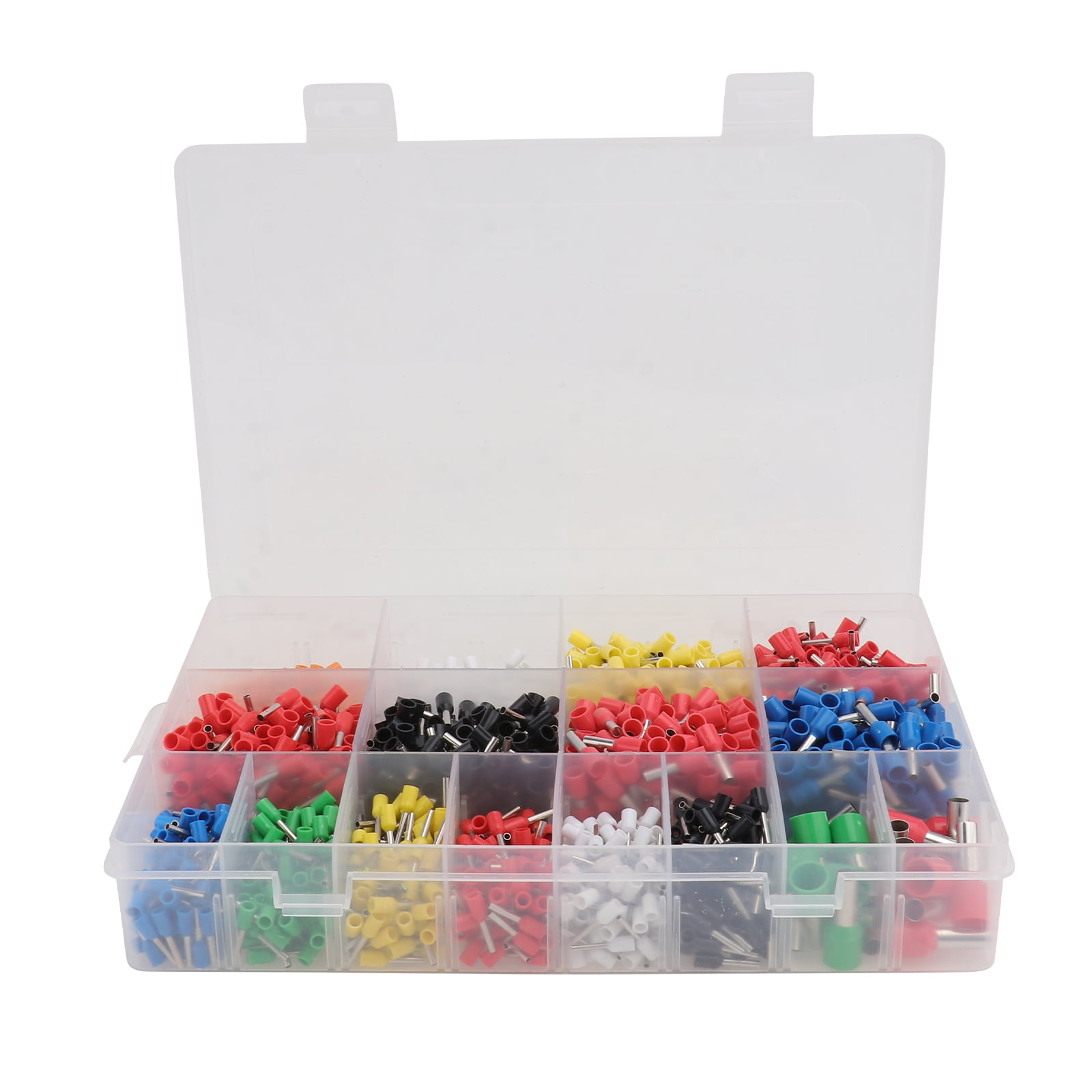 VORCOOL 2120 Pcs Heat Shrink Electrical Connectors Plastic Blue Waterproof Seal Marine
