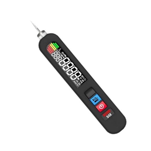 Electrical Tester Pen With Contact Contactless Voltages Detection And LED Flashlights For Professional Electricians