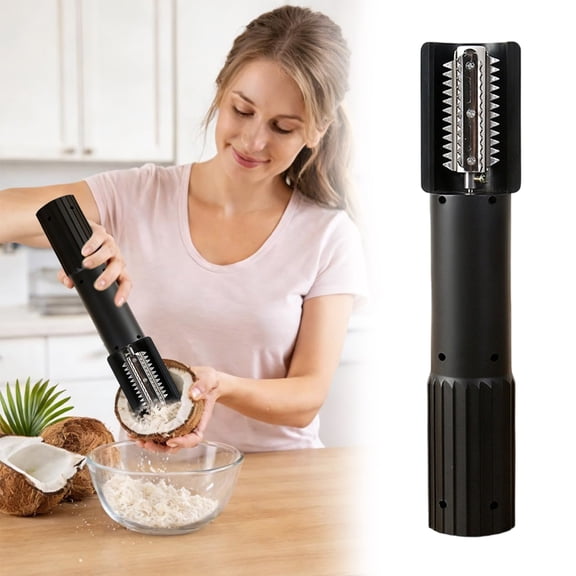 Electrical Tools,Coconut Grater Machine Handheld Coconut Scraper Peeler Shredder For Kitchen Stainless Coconut Fish Crusher Manual Roller Long Battery Life