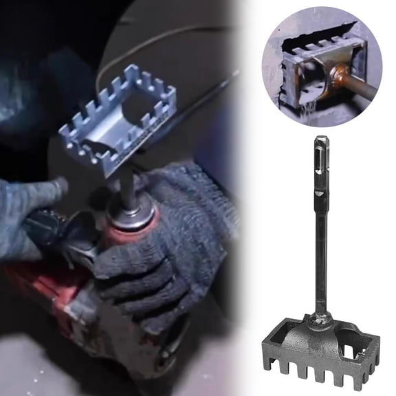 Electrical Tools Square Hole Cutter High Strength Punch for 86 Type Junction Boxes Concrete Hole Bit for Brick Cement Stone