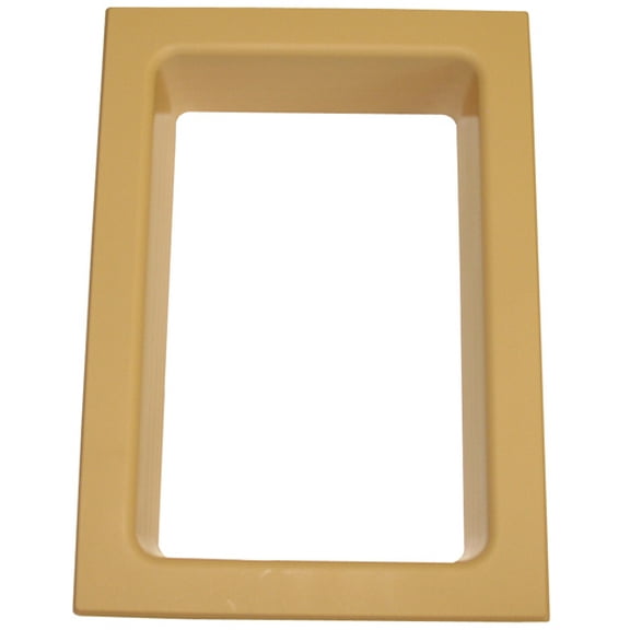 Electrical Trim Ring Single Hardrock Maple