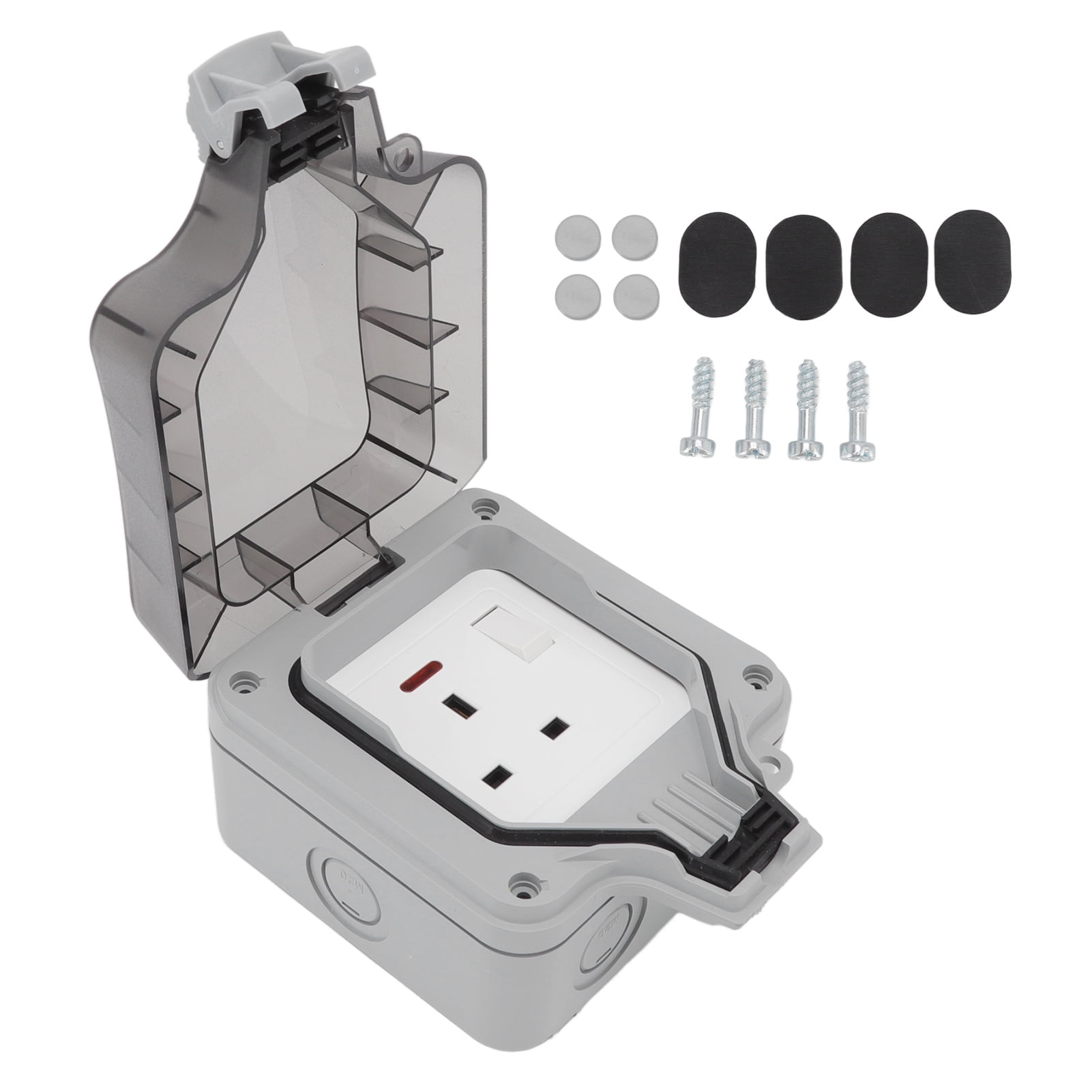 Electrical Wall Outlets Switches Combination IP66 Waterproof Outdoor UK