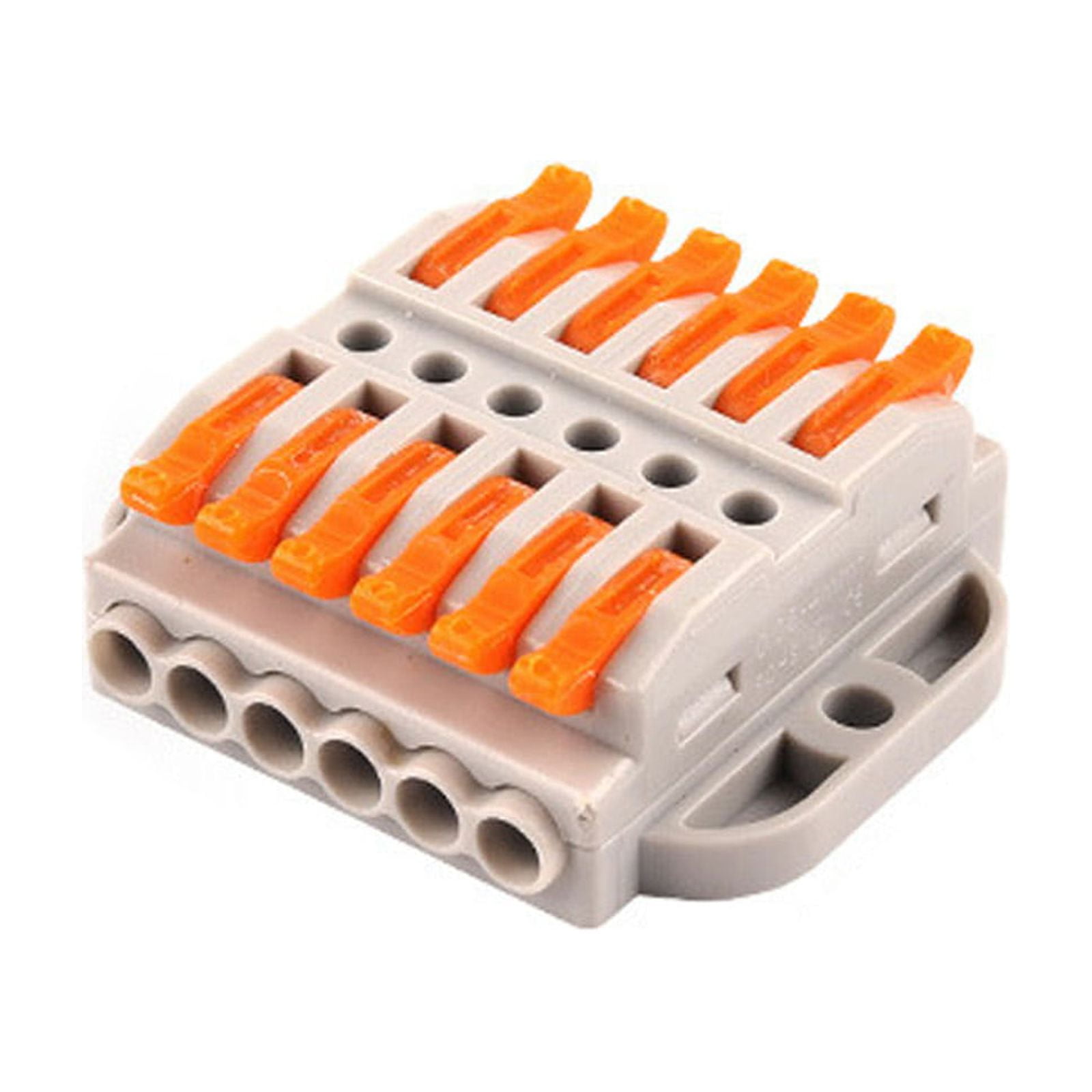 Electrical Wire Connector Terminals Cage Spring Universal Fast Terminal - Walmart.com