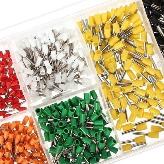 Electrical Wire Connectors Cord Pin End Bootlace Ferrule Crimp Terminals 800PCS