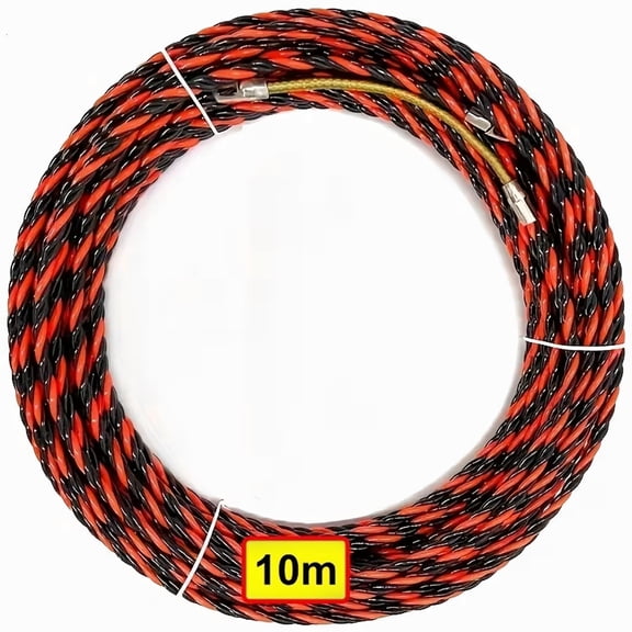 Electrical Wire Threader Puller,Electrical Cable Tool Kits for Automotive Wiring and Professional Electrician Tool (10M)