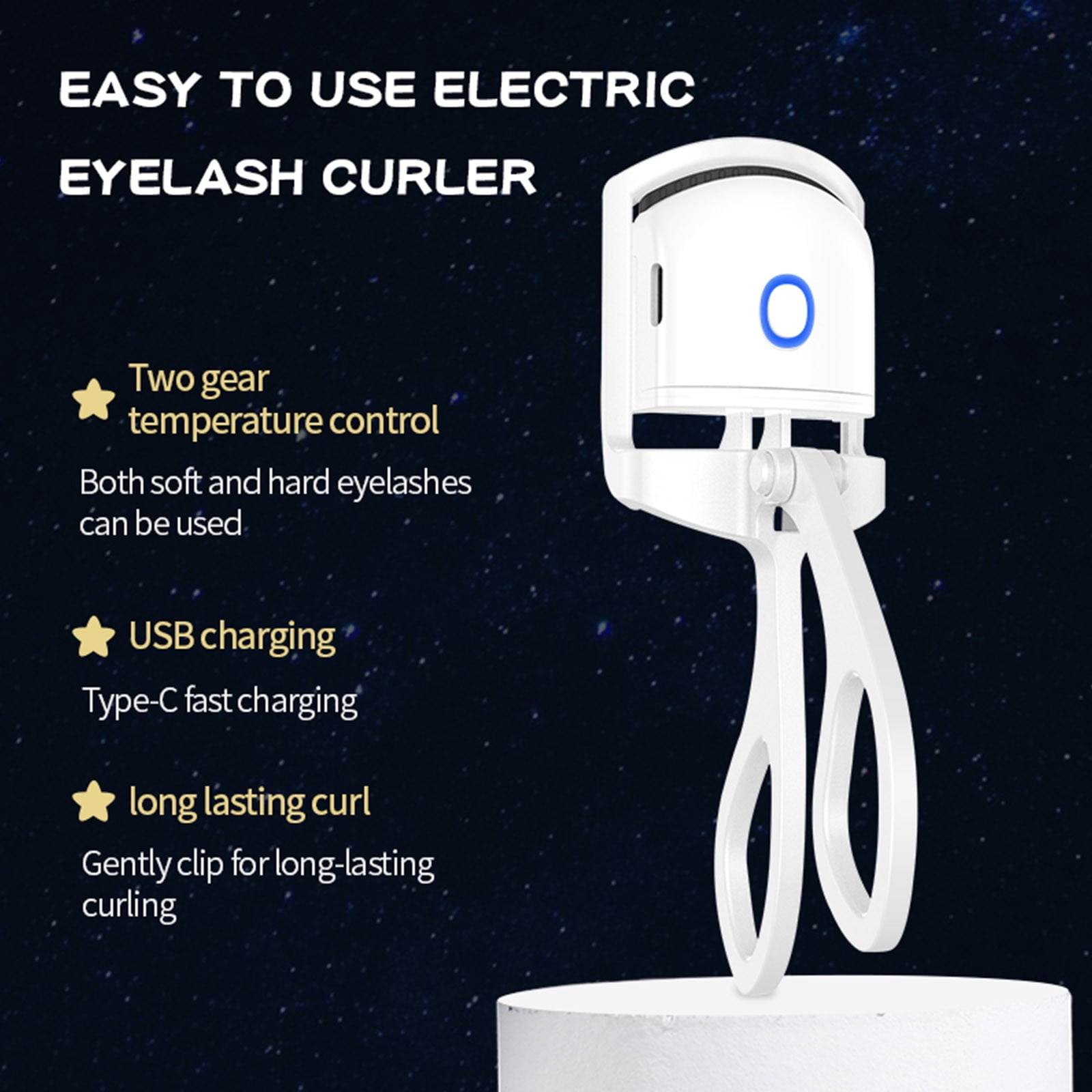 Electrically Heated Eye Black Rechargeable Electric Eye Black Long