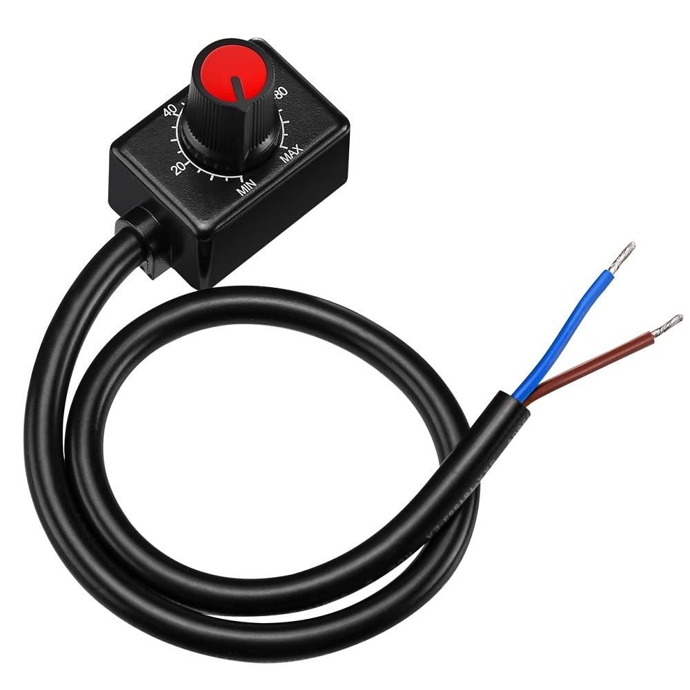 Electrician Black Copper Red Low Voltage Passive Dimmer Anti