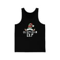 thumbnail image 1 of Electrician Elf Christmas Unisex Tank Top, XS-2XL Holidays Xmas Elves, 1 of 2