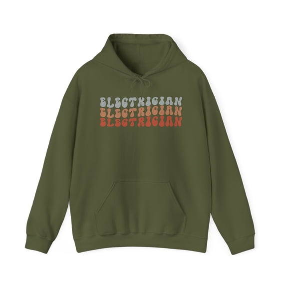 Electrician Graduation Hoodie, Gifts, Hooded Sweatshirt