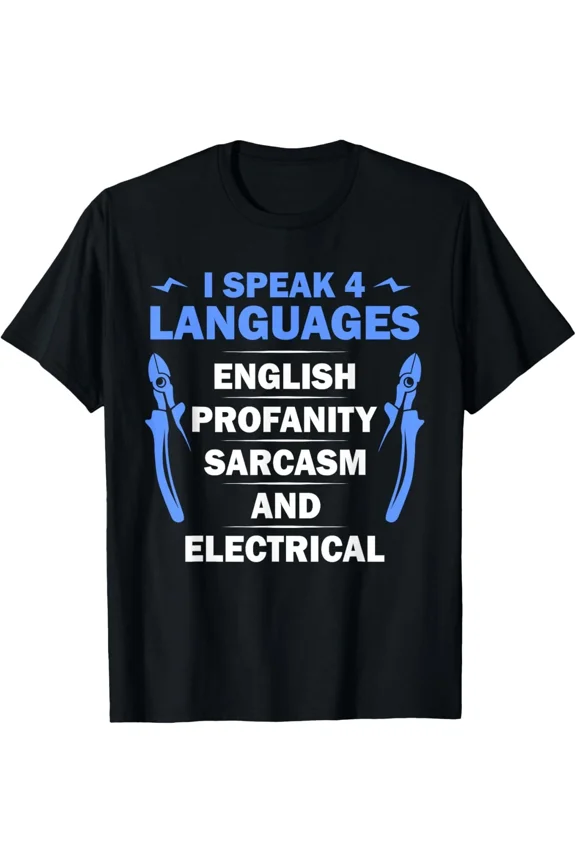 Electrician Humor Funny Engineer Graphic Circuit Spark Job Joke Unisex T-Shirt, up to size 5XL