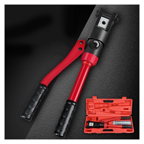 Electrician Hydraulic Pliers Manual Cable Hydraulic Crimping Pliers, Multifunctional Terminal Copper Aluminum Nose Crimping Tool ,Easy to Use