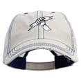 thumbnail image 1 of Electrician Icon Embroidered Low Profile Special Cotton Mesh Cap - Putty OSFM, 1 of 5