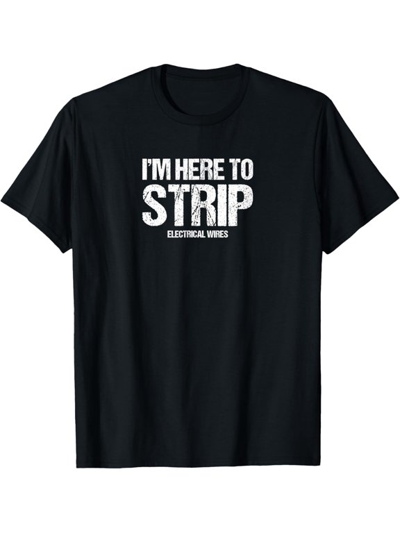 Electrician T Shirt Funny Lineman Tradesman Contractor Gift T-Shirt men and women can wear, black, white, gifts