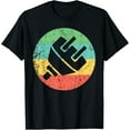 thumbnail image 1 of Electrician Vintage Retro Electric Plug T-Shirt men and women can wear, black, white, gifts, 1 of 4