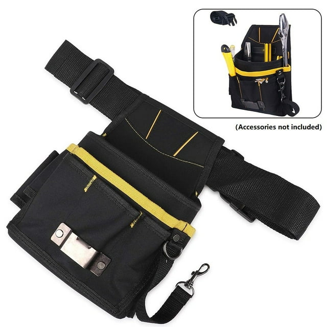 Electrician Waist Storage Tool Bag Belt Tool Pouch Kits Holder With