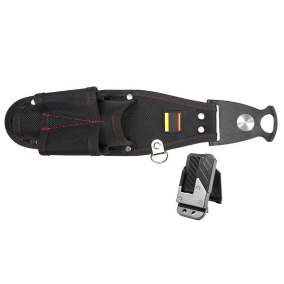 Electrician Waist Tool Bag Compact Storage For Power Screwdriver Maintenance Kits Easy Access Design