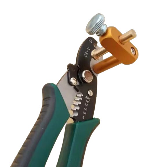 Electrician Wire Strippers Pliers Adjustable Position with Comfortable Grip for Easy Handling Line Repair Crafting Tasks