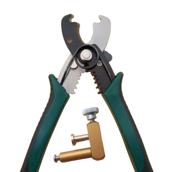 Electrician Wire Strippers Pliers Adjustable Position with Comfortable Grip for Easy Handling Line Repair Crafting Tasks