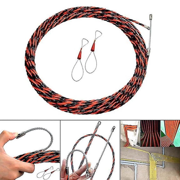 Electrician Wire Threading Device Binders Kit Cable Guider Puller Wiring Installation Aid Tool