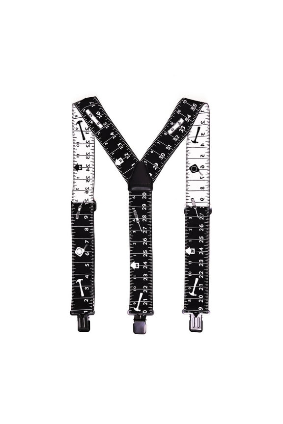 Electrician, carpenter Work Suspender Men's Suspenders 2 Inch Wide Elastic Y Back Suspenders for Men Heavy Duty Suspender with Strong Clip