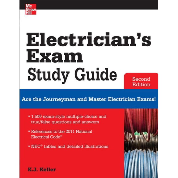 Electrician's Exam Study Guide 2/E, (Paperback)