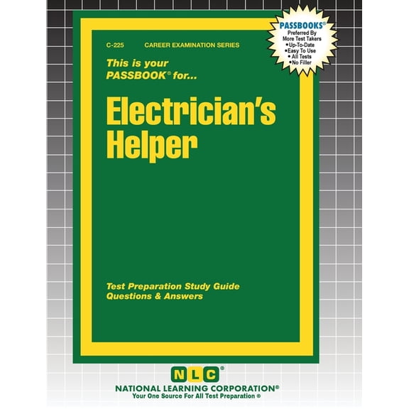 Career Examination Electrician's Helper, Book 225, (Paperback)
