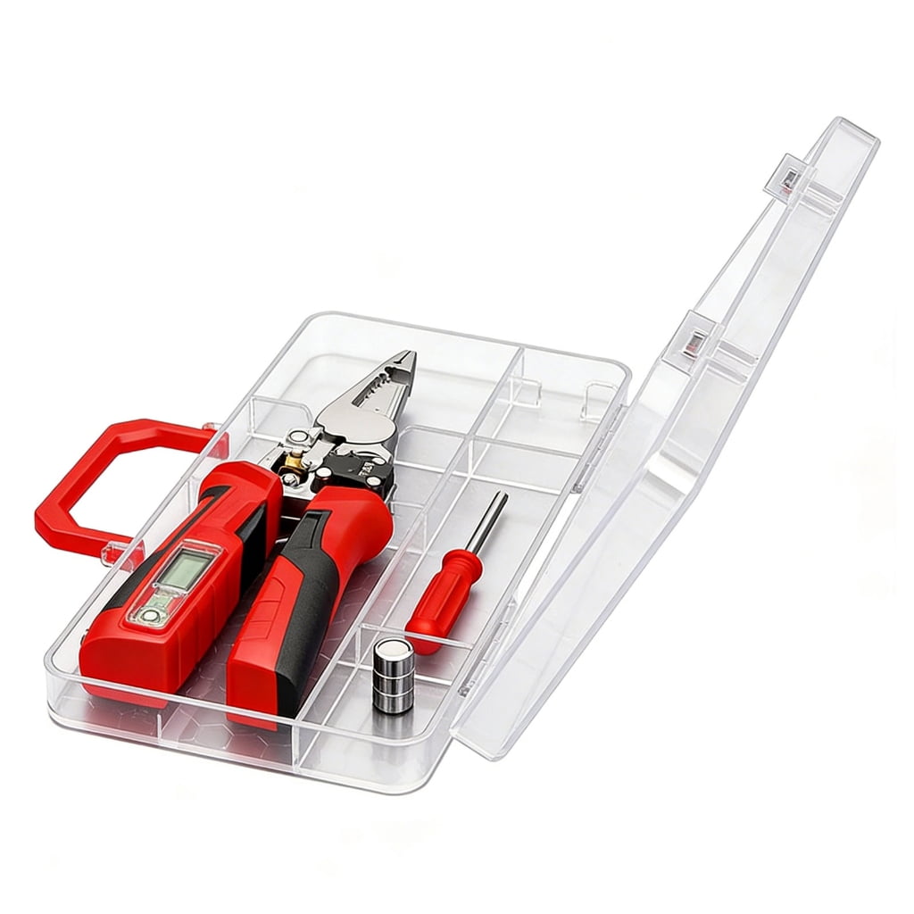 Electrician's Multiple Tool With Digital Display Accuracy Wire Cutter For Voltages Testing And Wire Processing